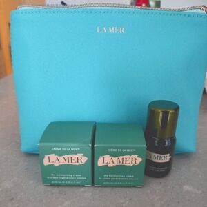 LA MER NEW minis set with pouch